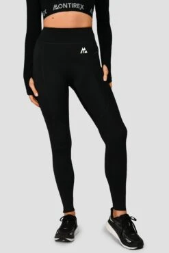 MTX Tech 2.0 Legging - Black 15 MTX Tech 2.0 Legging - Black -Montirex MTXTECH2.0LEGGING Black CloseFront