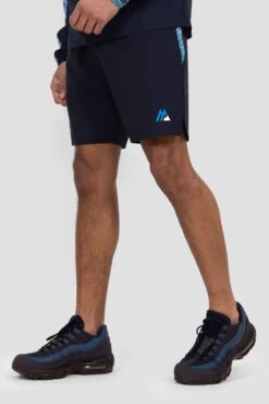 MTX Run City Liverpool Short - Blue/Black/White