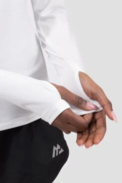 Breathe 1/4 Zip - White -Montirex O1pyIaLcEkYnDdicScbGRaZiGjK Dsa66 N0f F s48