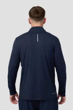 Peak Gridded Polartec® 1/4 Zip - Midnight Blue -Montirex PEAKGRIDDED 1 4 ZIP BLACKIRIS 2