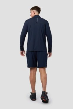 Peak Gridded Polartec® 1/4 Zip - Midnight Blue -Montirex PEAKGRIDDED 1 4 ZIP BLACKIRIS 4