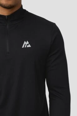 Peak Gridded Polartec® 1/4 Zip - Black 12 Peak Gridded Polartec® 1/4 Zip - Black -Montirex PEAKGRIDDED 1 4ZIP BLACK 5