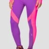 Power Panelled Legging - Electric Purple/Pink -Montirex POWERPANELLEDLEGGING ElectricPurple Pink front