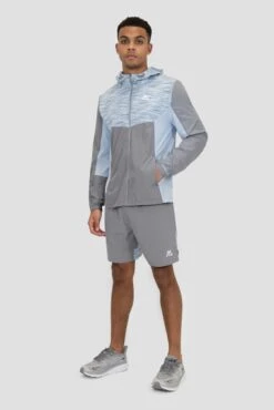 Trail Panel Short - Grey/White/Blue -Montirex RNaSSvpiGM5KNI4hOjF6PdR9vr a1q33Un1P fBYXaY