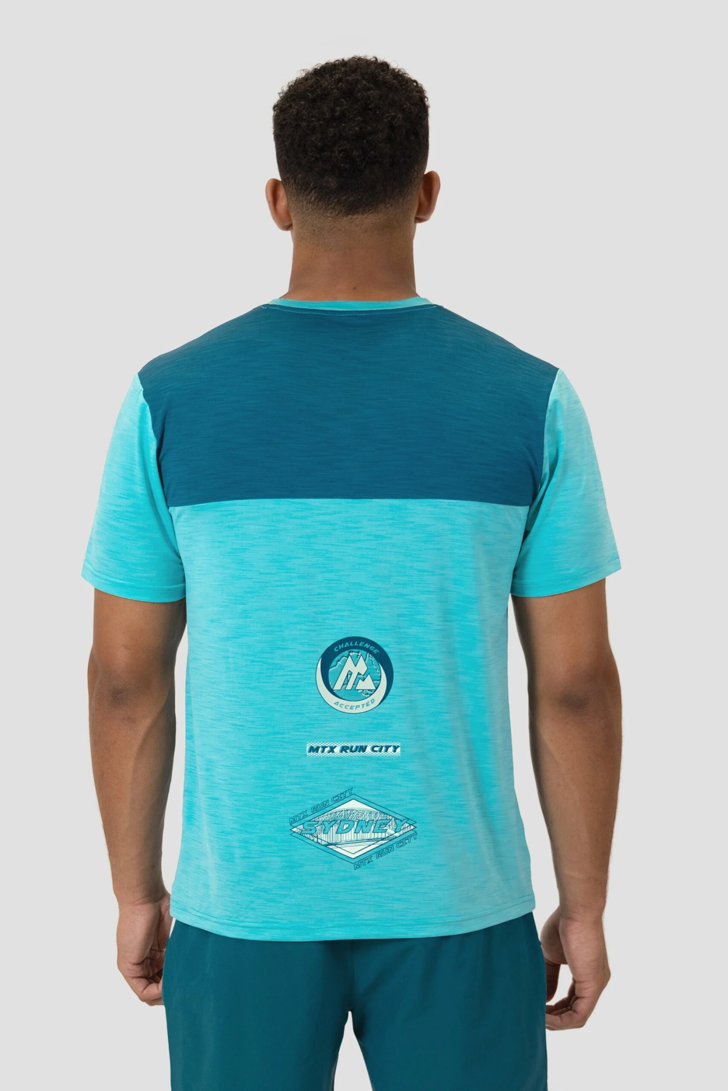 MTX Run City Sydney T-Shirt - Atlantic/Peyto/Breeze 4 MTX Run City Sydney T-Shirt - Atlantic/Peyto/Breeze - Image 2