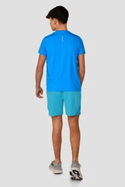 Junior Speed T-Shirt - Maya Blue -Montirex SPEED TEE MAYA BLUE back