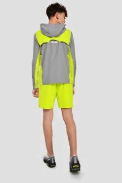 Junior Speed Windbreaker - Platinum Grey/Electric Lime 11 Junior Speed Windbreaker - Platinum Grey/Electric Lime -Montirex SPEEDWINDBREAKER PLATINUMGREY ELECTRICLIMEback