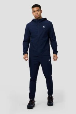 Trace Running Pant - Midnight Blue 13 Trace Running Pant - Midnight Blue -Montirex TRACE PANT BLACK IRIS FULL FRONT