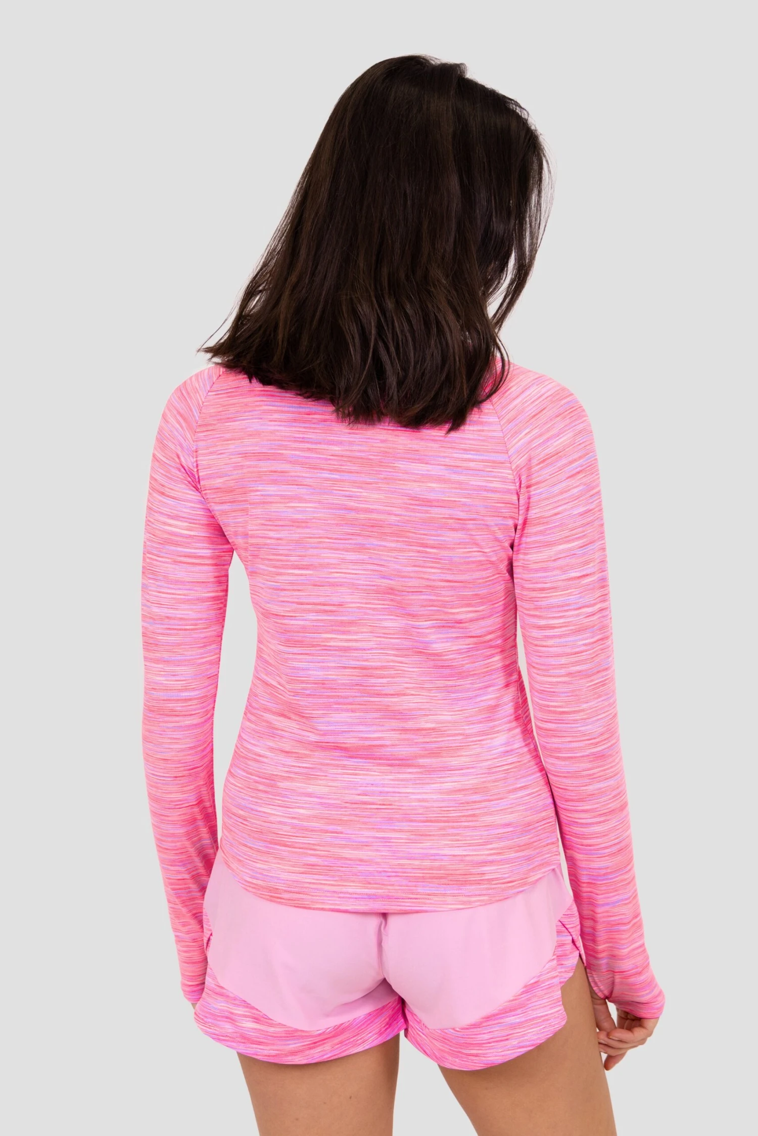 Women's Trail 1/4 Zip - Pink/Lilac 5 Women's Trail 1/4 Zip - Pink/Lilac - Image 3