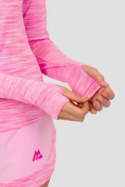 Women's Trail 1/4 Zip - Pink/Lilac 13 Women's Trail 1/4 Zip - Pink/Lilac -Montirex TRAIL 1 4 ZIP PINK 6