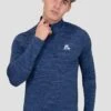 Trail 1/4 Zip - Navy Multi -Montirex TRAIL 2.0 1 4 ZIP ESTATE BLUE SET SAIL TRUE NAVY close front