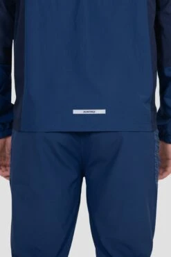 Trail Windbreaker - Navy Multi -Montirex TRAIL 2.0 JACKET ESTATE BLUE SET SAIL TRUE NAVY back detail