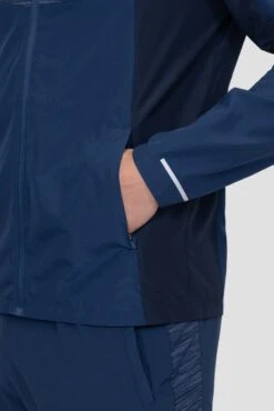 Trail Windbreaker - Navy Multi -Montirex TRAIL 2.0 JACKET ESTATE BLUE SET SAIL TRUE NAVY sleeve