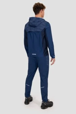 Trail Panel Running Pant - Navy Multi -Montirex TRAIL 2.0 PANT ESTATE BLUE SET SAIL TRUE NAVY full back
