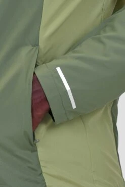 Trail Windbreaker - Khaki Green Multi -Montirex TRAIL 3.0 WINDBREAKER KHAKI GREEN MULTI sleeve detail