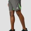 Trail Panel 2.0 Short - Grey/OG Neon/Green 2 Trail Panel 2.0 Short - Grey/OG Neon/Green -Montirex TRAIL PANEL 2.0 SHORT CEMENT GREY OG NEON PERSIAN GREEN NEON BLUE side logo