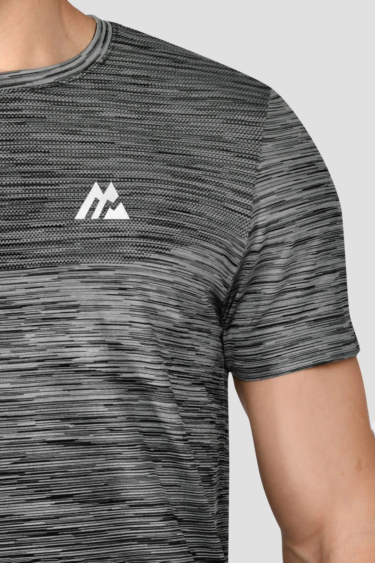 Trail Seamless T-Shirt - Black/Grey Multi 7 Trail Seamless T-Shirt - Black/Grey Multi - Image 5