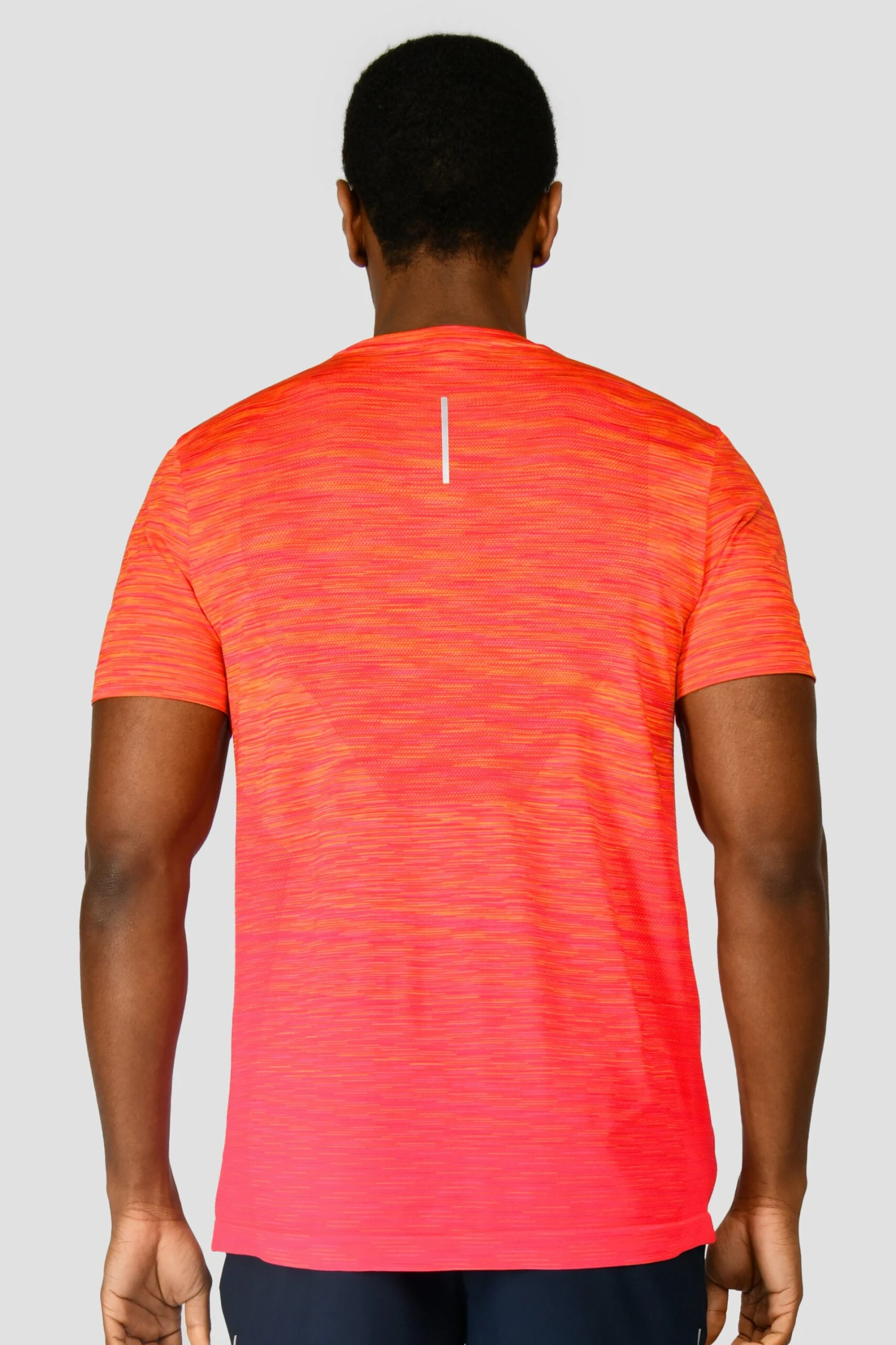 Trail Seamless T-Shirt - Fiery Orange/Hot Pink/Hibiscus 4 Trail Seamless T-Shirt - Fiery Orange/Hot Pink/Hibiscus - Image 2