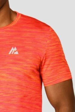 Trail Seamless T-Shirt - Fiery Orange/Hot Pink/Hibiscus 12 Trail Seamless T-Shirt - Fiery Orange/Hot Pink/Hibiscus -Montirex TRAIL SEAMLESS TEE FIERY ORANGE HOT PINK HIBISCUS logo