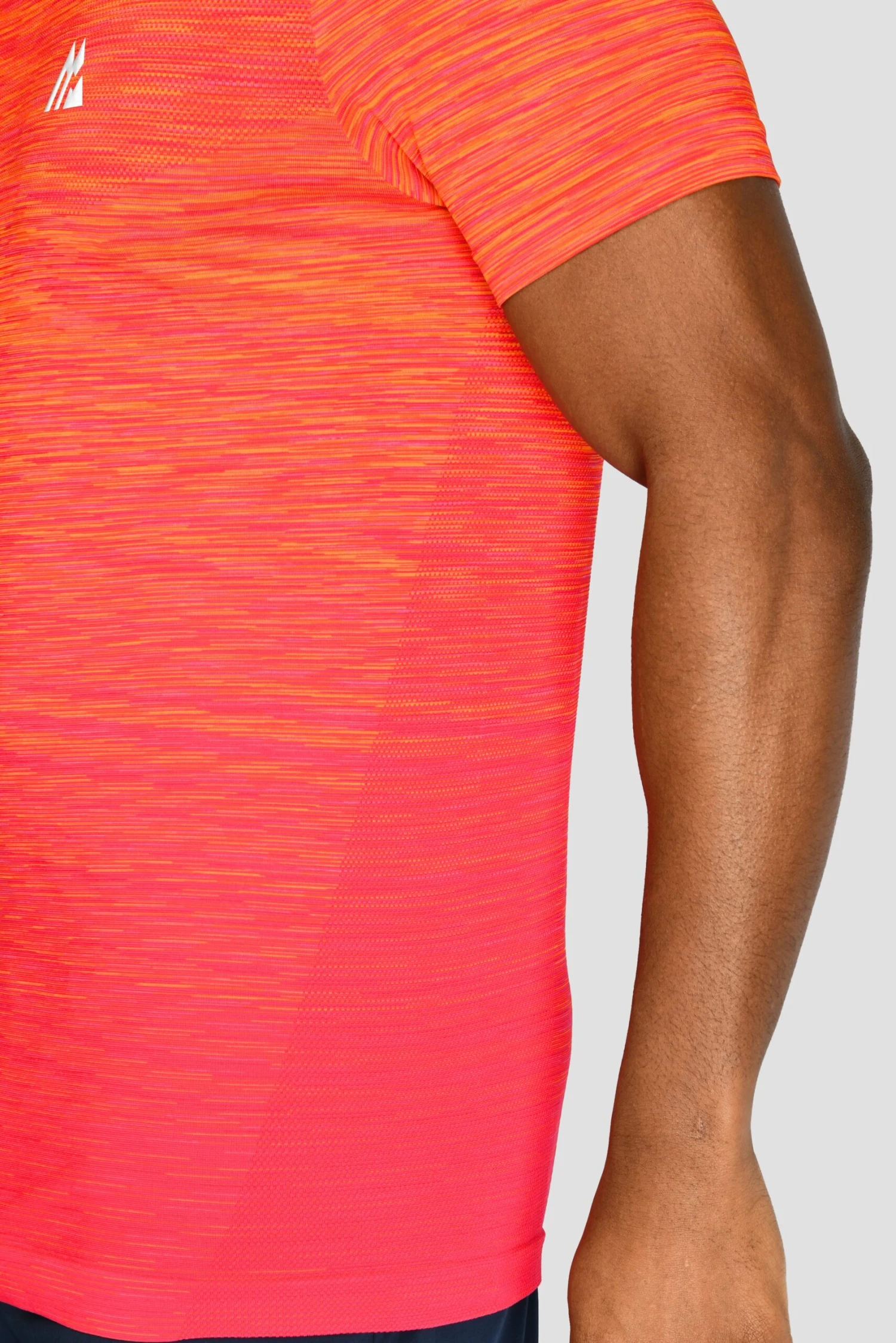Trail Seamless T-Shirt - Fiery Orange/Hot Pink/Hibiscus 8 Trail Seamless T-Shirt - Fiery Orange/Hot Pink/Hibiscus - Image 6