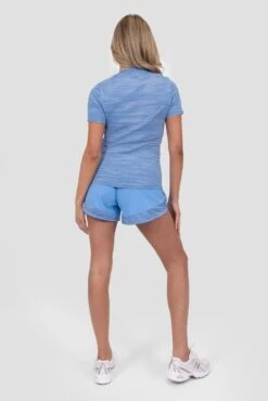 Women's Trail T-Shirt - Blue/Multi -Montirex TRAIL T SHIRT AZURE BLUE 2