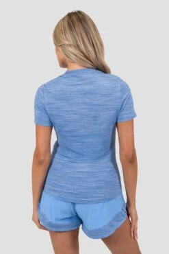 Women's Trail T-Shirt - Blue/Multi -Montirex TRAIL T SHIRT AZURE BLUE 4