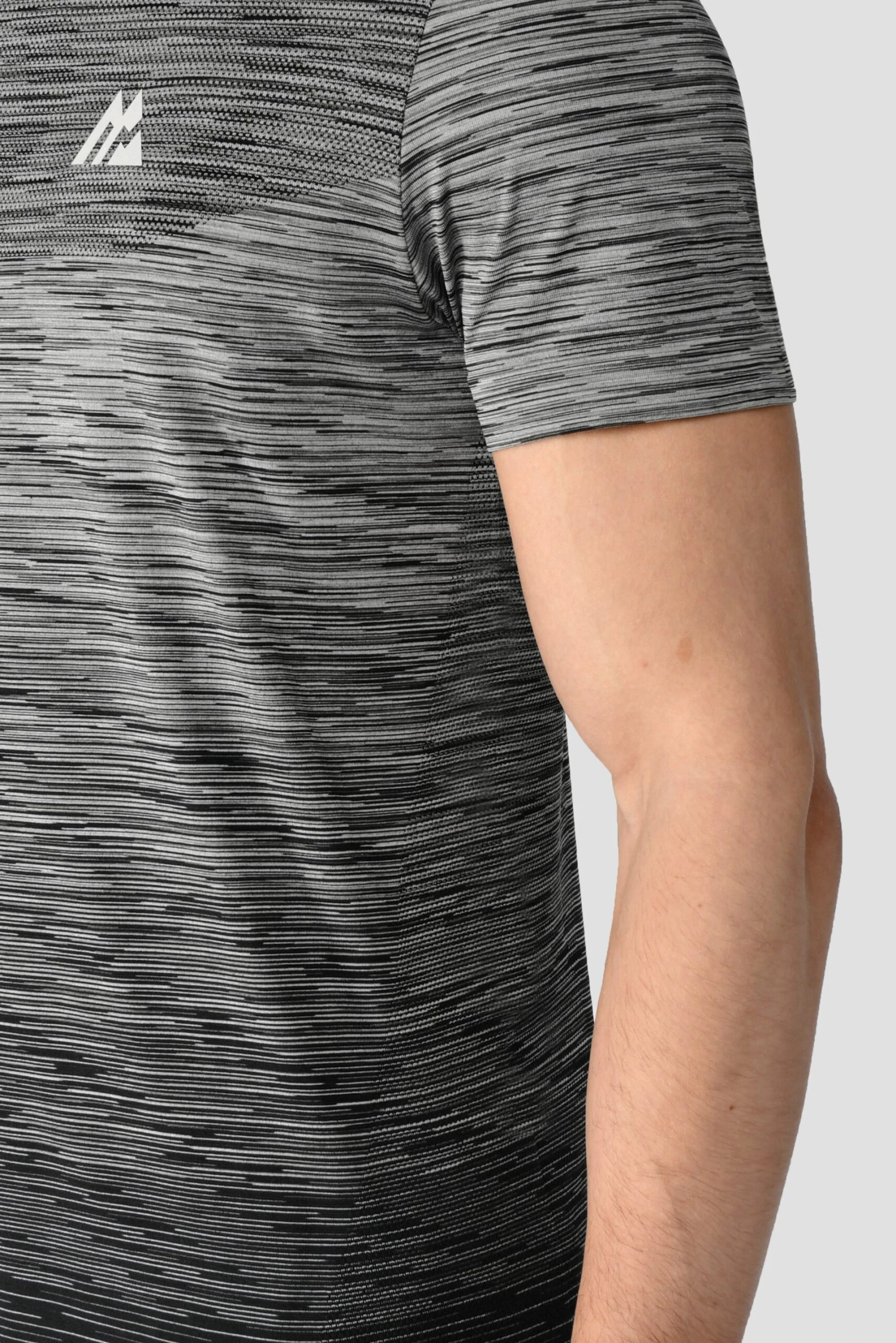 Trail Seamless T-Shirt - Black/Grey Multi 8 Trail Seamless T-Shirt - Black/Grey Multi - Image 6