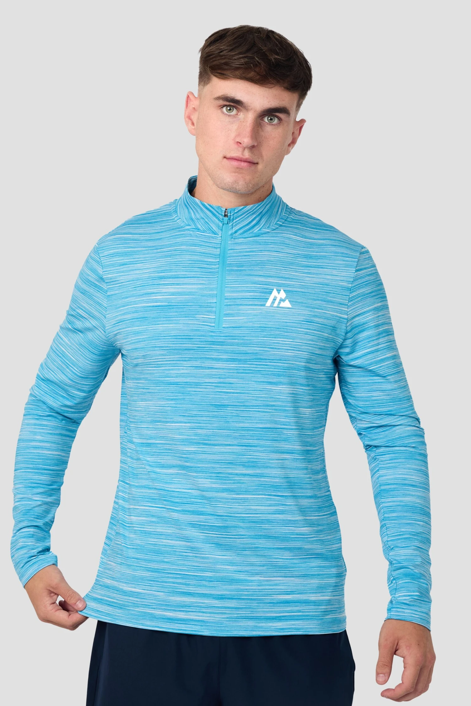 Trail 1/4 Zip - Blue Multi 3 Trail 1/4 Zip - Blue Multi