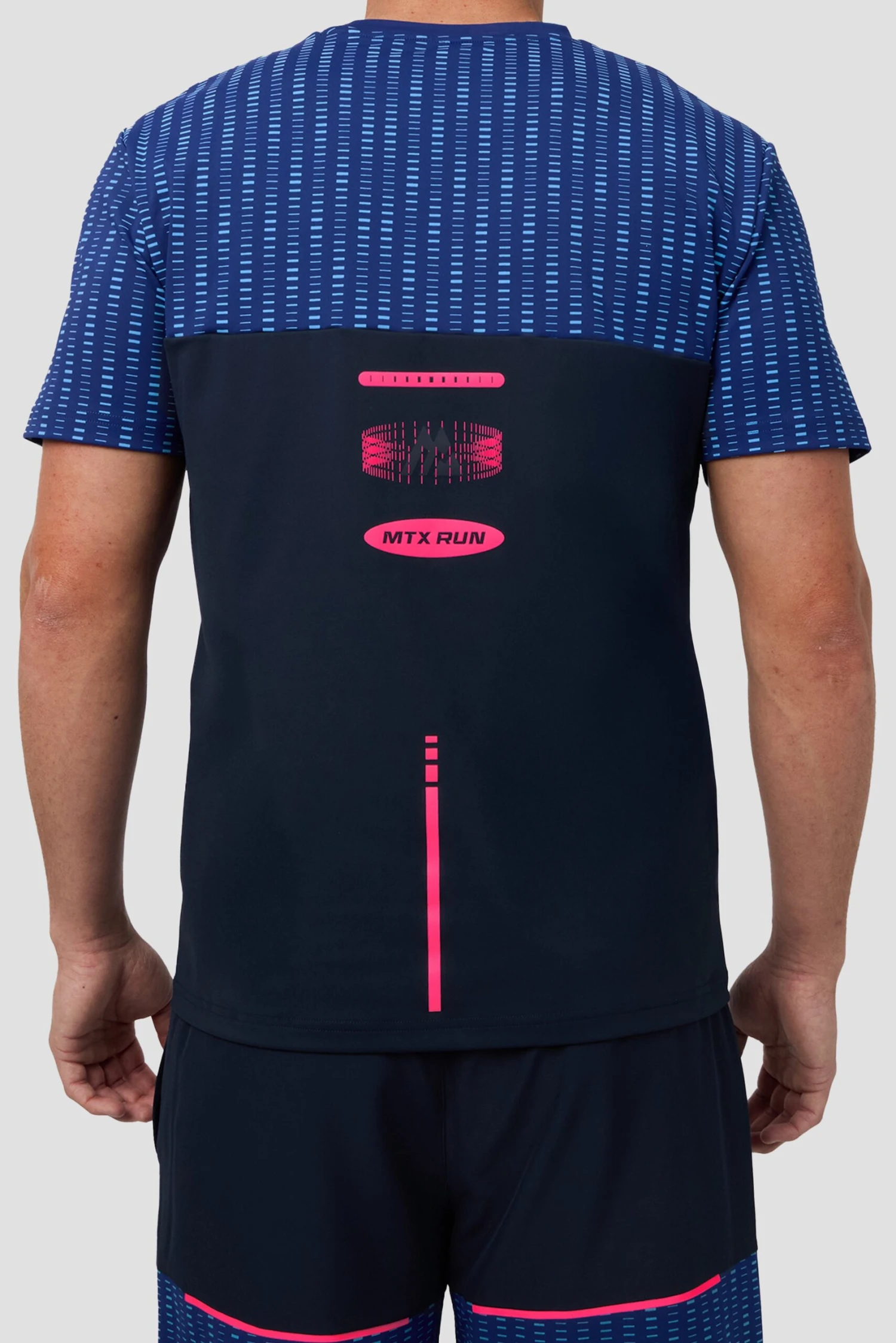 MTX Run Tempo T-Shirt - Marine Blue/Midnight Blue 8 MTX Run Tempo T-Shirt - Marine Blue/Midnight Blue - Image 6