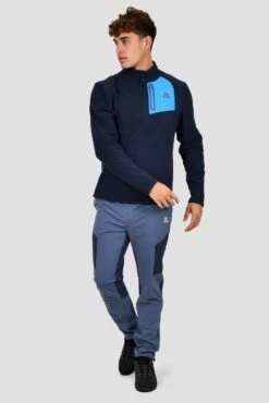 Ultra Pant - Greyed Indigo/Midnight Blue -Montirex ULTRA PANT GREYED INDIGO MIDNIGHT BLUE full front