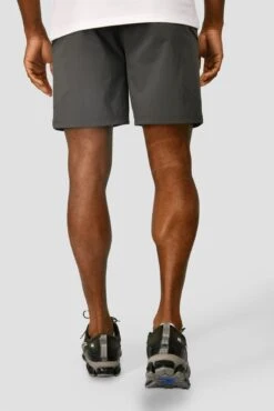 Ultra Woven Short - Cement Grey/Jet Grey -Montirex ULTRA WOVENSHORT CEMENT GREY JET GREY back
