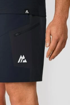 Ultra Woven Short - Midnight Blue/Space Blue -Montirex ULTRA WOVENSHORT MIDNIGHT BLUE SPACE BLUE pocket detail
