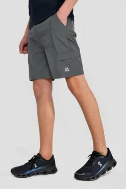 Junior Utility Cargo Short - Cement Grey