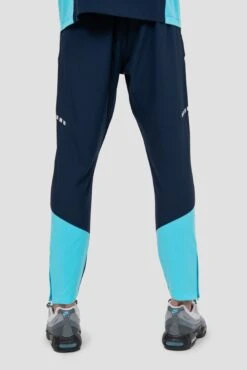 Vector Woven Pant - Juzcar/Midnight Blue -Montirex VECTOR PANT JUZCAR MIDNIGHT BLUE close back