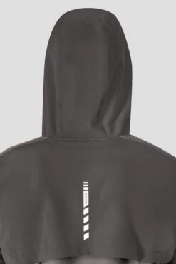 Vector Jacket - Cement Grey/Jet Grey -Montirex VECTORJACKET CEMENTGREY JETGREY hooddetail