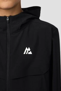 Boys Velocity Jacket - Black -Montirex VELOCITY JACKET BLACK BEAUTY LOGO