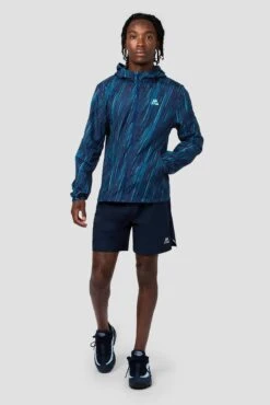 Vigour Print Windbreaker - Midnight Blue/Atlantic 11 Vigour Print Windbreaker - Midnight Blue/Atlantic -Montirex VIGOUR BLUE 3