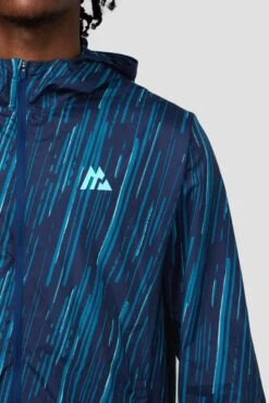 Vigour Print Windbreaker - Midnight Blue/Atlantic 13 Vigour Print Windbreaker - Midnight Blue/Atlantic -Montirex VIGOUR BLUE 5