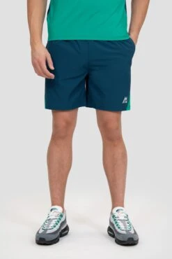 Vista Short - Abyssal/Aruba -Montirex VISTA LAPIS SAILOR BLUE SHORTS FRONT