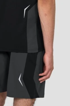 Vista T-Shirt - Black/Asphalt -Montirex VISTA T SHIRT ASPHALT BLACK BEAUTY ASPHALT BLACK detail