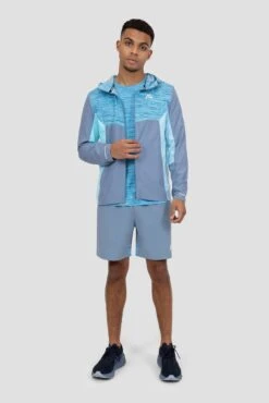 Trail Windbreaker - Slate Blue/Neon Blue Multi -Montirex WTDRNkKx56mr ZdwH7X 0beecahptRrpgpfeZDSZhA4