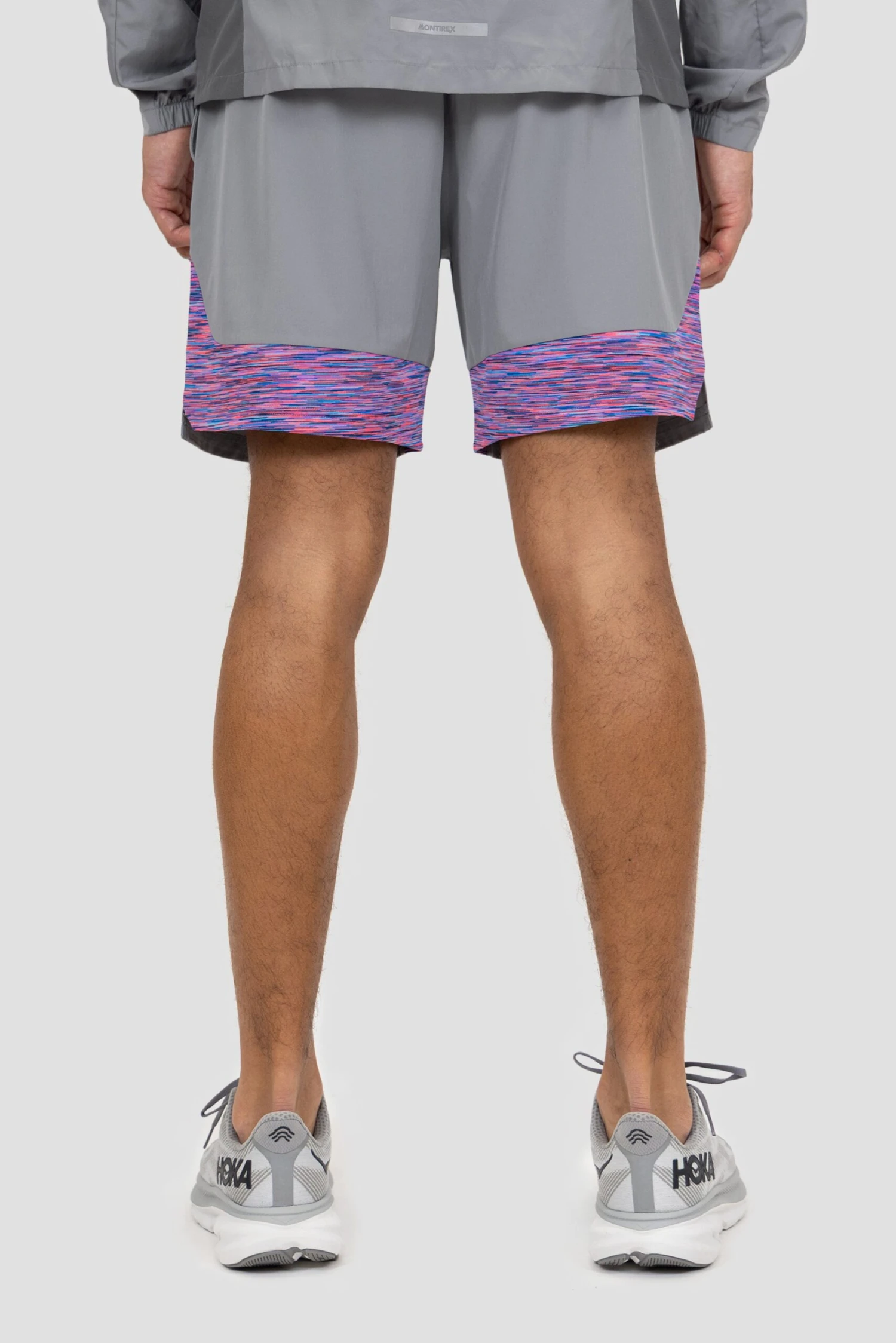 Trail Panel Short - Grey/Pink/Blue 6 Trail Panel Short - Grey/Pink/Blue - Image 4