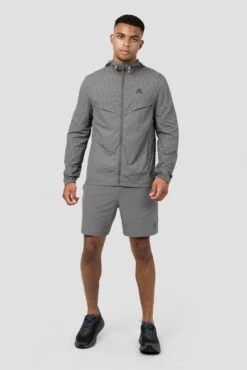 MTX Run Tempo Windbreaker - Cement Grey -Montirex ZLCDY4nFKAwxdFY64V99ksWu0xV2BOTtk GUCixVZtk