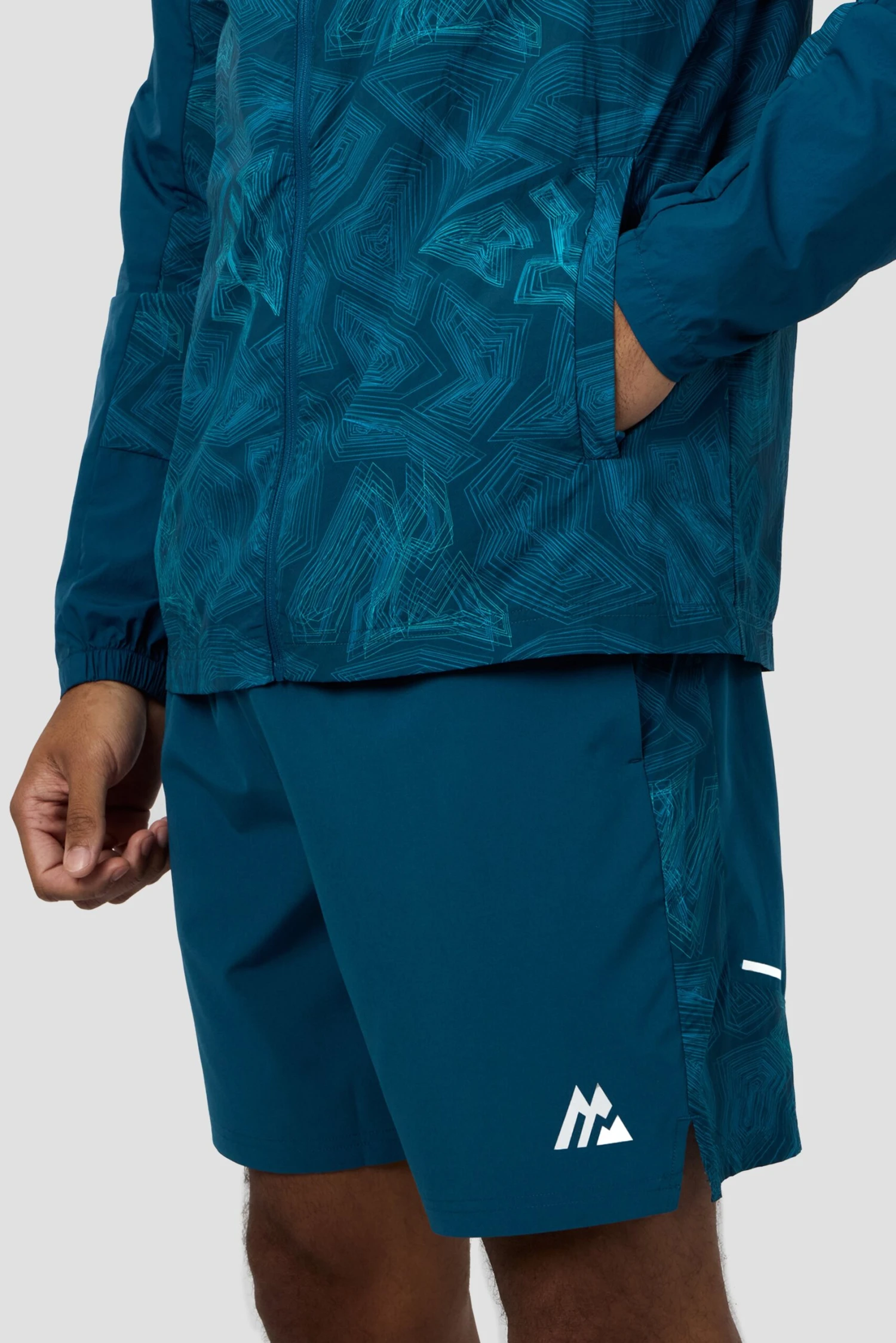 Geo M Print Windbreaker - Abyssal 8 Geo M Print Windbreaker - Abyssal - Image 6