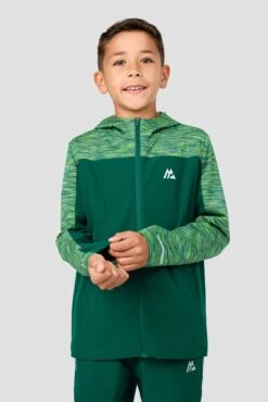 Boys Trail Windbreaker - Green Multi
