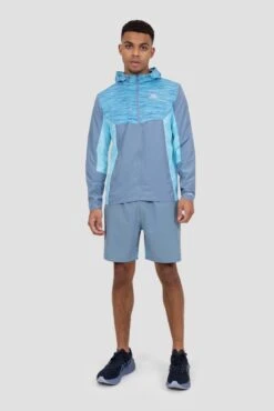 Trail Panel Short - Slate Blue/Neon Blue Multi -Montirex iVdIEesWFLy5B8PfvqnLcjrGhLm35MjZYPasdLiGqQE