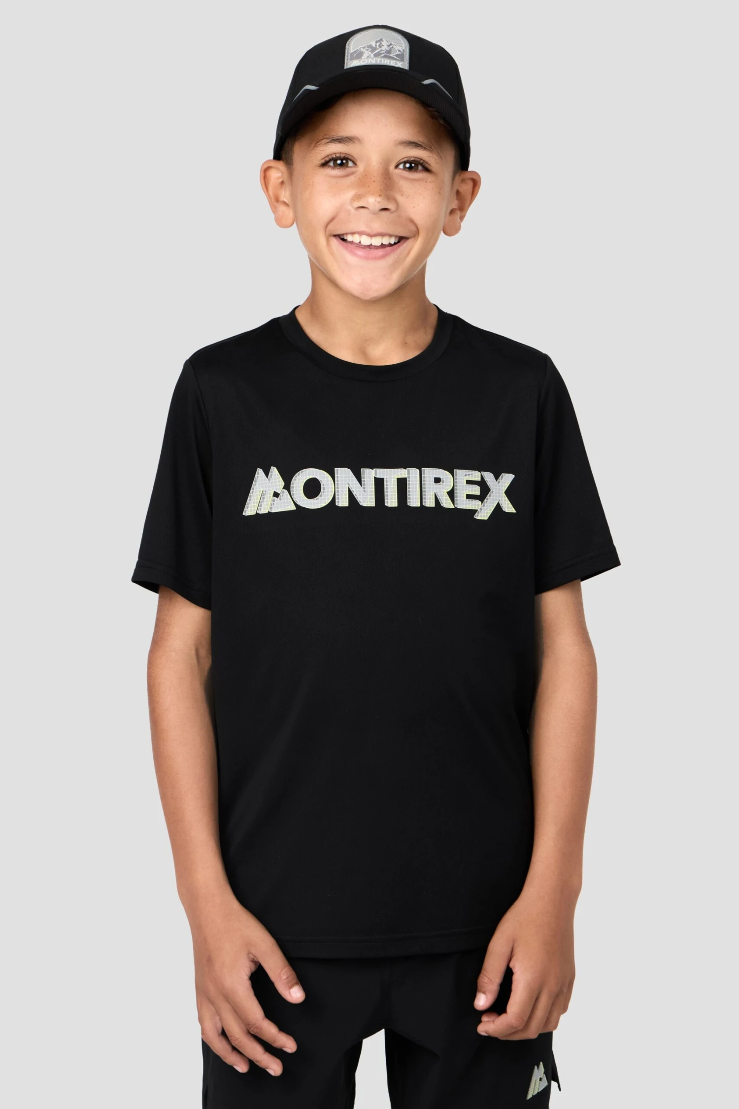 Junior Expedition Cap - Black/Platinum Grey 5 Junior Expedition Cap - Black/Platinum Grey - Image 3