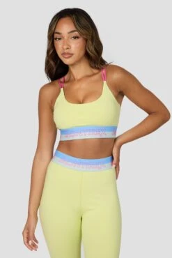 Icon Contrast 2.0 Bra - Citrus/Powder Blue/Breeze