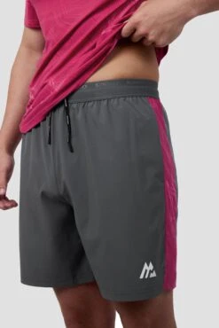 Geo M Print Short - Slate Grey/Cherry -Montirex mmlKty3DLZwgPEb qN5 099 Kh27UqS4P qXpq18b5w