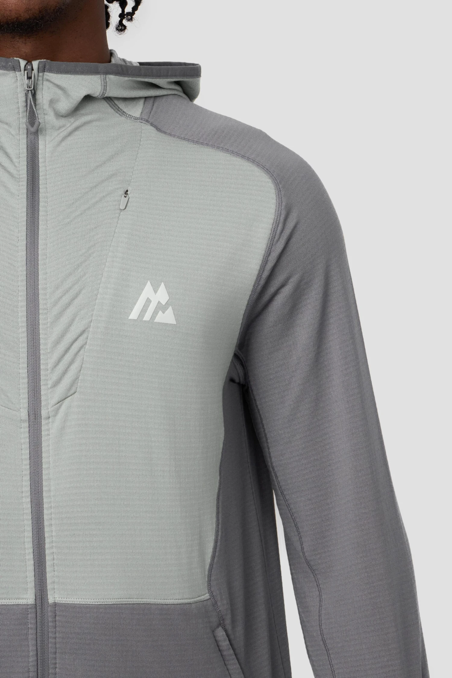 Pinnacle Polartec® Hood - Platinum Grey/Cement Grey 7 Pinnacle Polartec® Hood - Platinum Grey/Cement Grey - Image 5